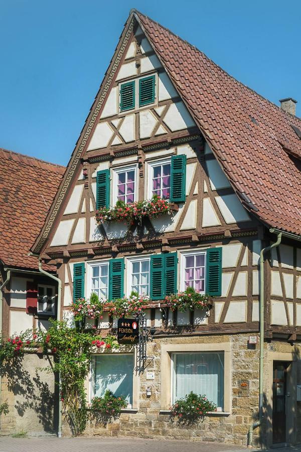 Pension Amthof Oberderdingen Exterior photo